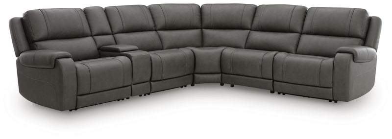 5Z - Pittson Anchor 6-Piece Power Reclining Sectional - PCU12600S5