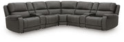 5Z - Pittson Anchor 7-Piece Power Reclining Sectional - PCU12600S7