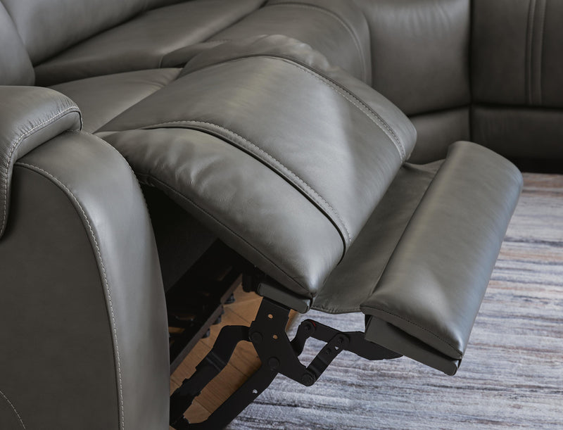 5Z - Pittson Anchor 7-Piece Power Reclining Sectional - PCU12600S7