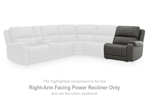 5Z - Pittson Anchor Right-Arm Facing Power Recliner - PCU1260062
