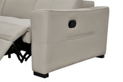 6021 Grey Sectional And Armchair W/ Manual Recliners Set - p14111