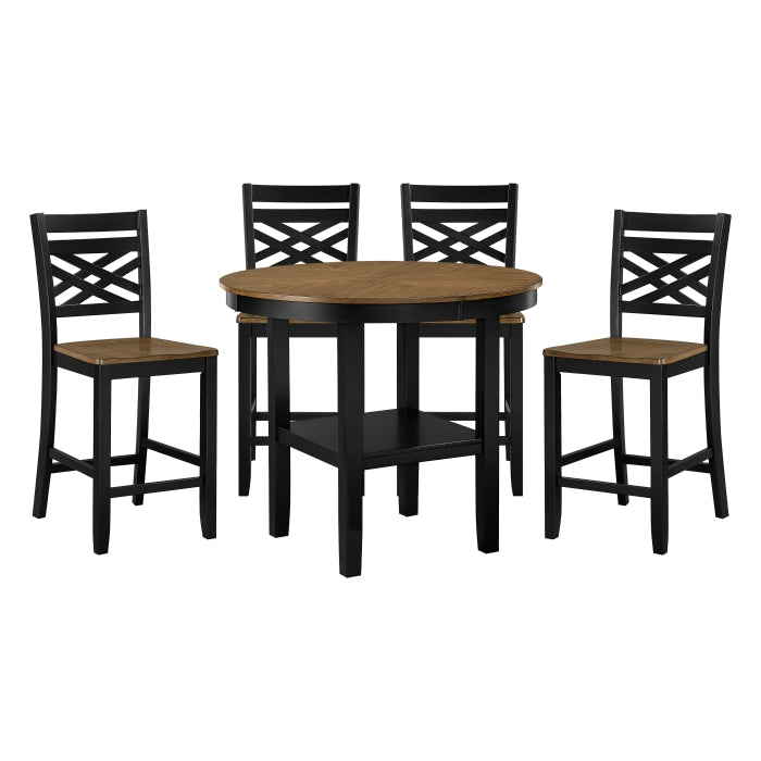 6022-36 5-Piece Pack Counter Height Set - 6022-36