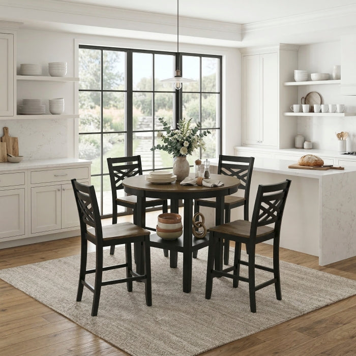 6022-36 5-Piece Pack Counter Height Set - 6022-36