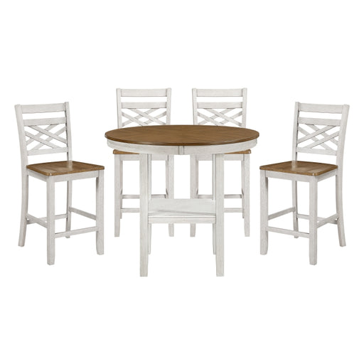 6022WH-36 5-Piece Pack Counter Height Set - 6022WH-36
