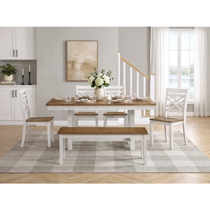 6022WH-65 Dining Table - 6022WH-65