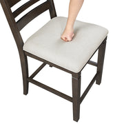 6023-24 Counter Height Chair, Set of 2 - 6023-24