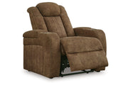 Wolfridge Brindle Power Reclining Sofa, Loveseat and Recliner -  Ashley - Luna Furniture