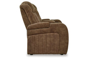 Wolfridge Brindle Power Reclining Sofa, Loveseat and Recliner -  Ashley - Luna Furniture