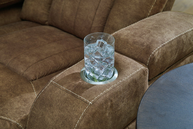 Wolfridge Brindle Power Reclining Sofa, Loveseat and Recliner -  Ashley - Luna Furniture