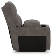 Next-Gen Durapella Slate 5-Piece Power Reclining Sectional from Ashley - Luna Furniture