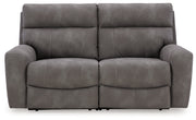 Next-Gen Slate DuraPella Sofa and Loveseat from Ashley - Luna Furniture