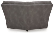 Next-Gen Durapella Slate 4-Piece Power Reclining Sectional from Ashley - Luna Furniture