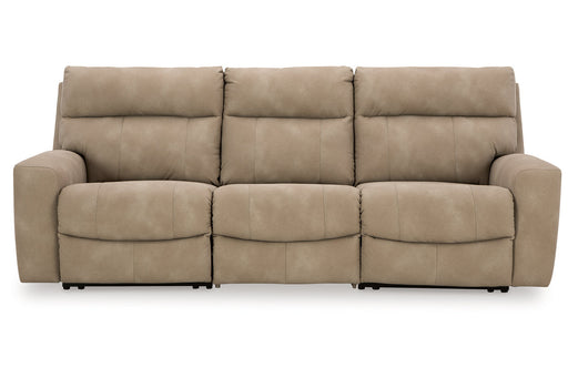 Next-Gen DuraPella Sand 3-Piece Power Reclining Sectional Sofa -  Ashley - Luna Furniture