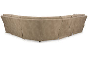 Next-Gen DuraPella Sand 6-Piece Power Reclining Sectional -  Ashley - Luna Furniture