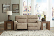 Next-Gen DuraPella Sand 2-Piece Power Reclining Sectional Loveseat -  Ashley - Luna Furniture