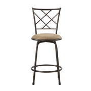 6153-2429 3-Piece Pack Convertible Swivel Counter/Pub Height Chair (Set of 3) - 6153-2429