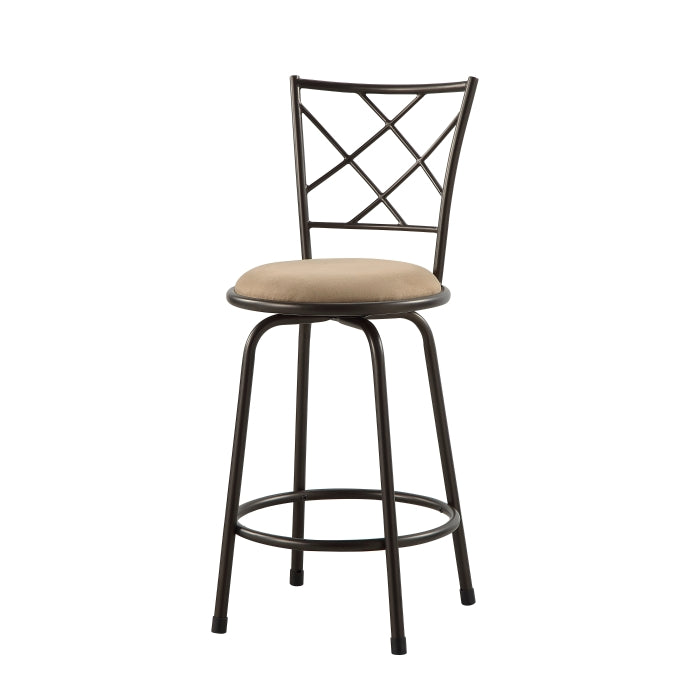 6153-2429 3-Piece Pack Convertible Swivel Counter/Pub Height Chair (Set of 3) - 6153-2429