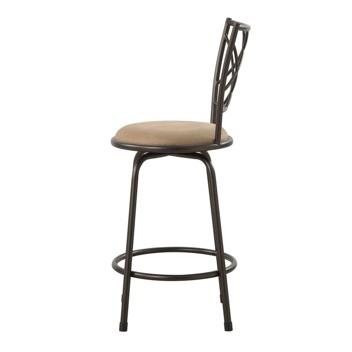 6153-2429 3-Piece Pack Convertible Swivel Counter/Pub Height Chair (Set of 3) - 6153-2429