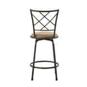 6153-2429 3-Piece Pack Convertible Swivel Counter/Pub Height Chair (Set of 3) - 6153-2429