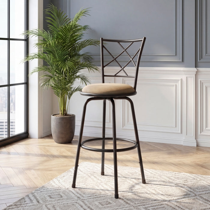 6153-2429 3-Piece Pack Convertible Swivel Counter/Pub Height Chair (Set of 3) - 6153-2429