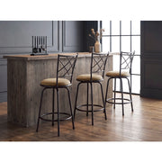 6153-2429 3-Piece Pack Convertible Swivel Counter/Pub Height Chair (Set of 3) - 6153-2429