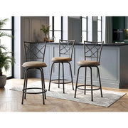 6153-2429 3-Piece Pack Convertible Swivel Counter/Pub Height Chair (Set of 3) - 6153-2429