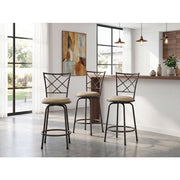 6153-2429 3-Piece Pack Convertible Swivel Counter/Pub Height Chair (Set of 3) - 6153-2429