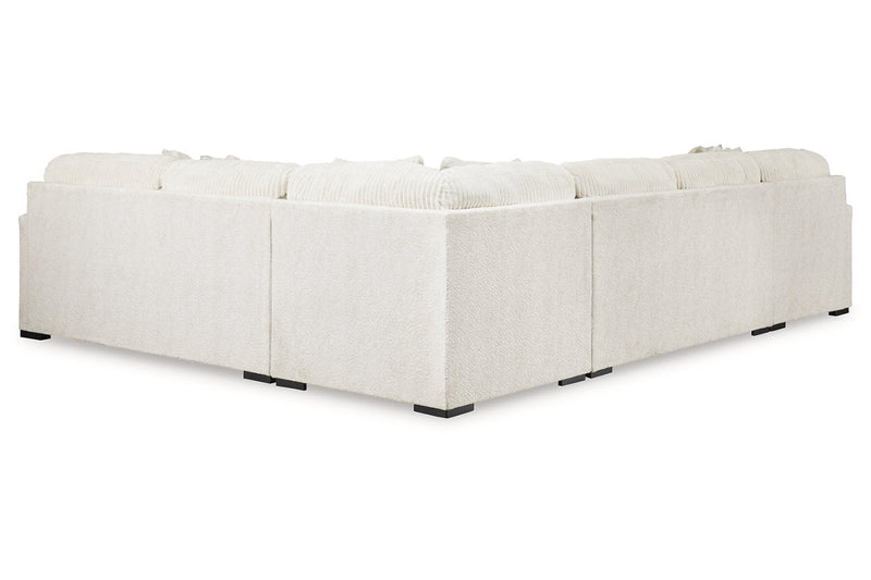 Chessington Ivory 4-Piece Sectional with Chaise -  Ashley - Luna Furniture