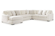 Chessington Ivory 4-Piece Sectional with Chaise -  Ashley - Luna Furniture