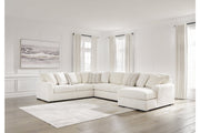 Chessington Ivory 4-Piece Sectional with Chaise -  Ashley - Luna Furniture