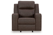 Lavenhorne Umber Reclining Sofa, Loveseat and Recliner -  Ashley - Luna Furniture