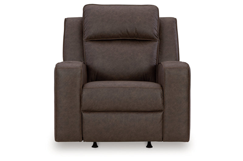 Lavenhorne Umber Reclining Sofa, Loveseat and Recliner -  Ashley - Luna Furniture