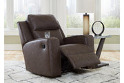 Lavenhorne Umber Reclining Sofa, Loveseat and Recliner -  Ashley - Luna Furniture