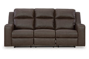 Lavenhorne Umber Reclining Sofa, Loveseat and Recliner -  Ashley - Luna Furniture