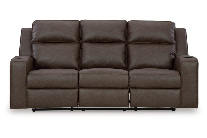 Lavenhorne Umber Reclining Sofa, Loveseat and Recliner -  Ashley - Luna Furniture