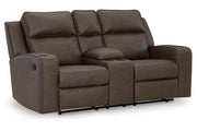Lavenhorne Umber Reclining Sofa, Loveseat and Recliner -  Ashley - Luna Furniture