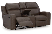 Lavenhorne Umber Reclining Sofa, Loveseat and Recliner -  Ashley - Luna Furniture