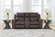 Lavenhorne Umber Reclining Sofa, Loveseat and Recliner -  Ashley - Luna Furniture