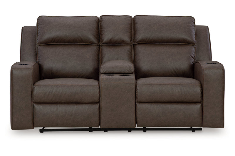 Lavenhorne Umber Reclining Sofa, Loveseat and Recliner -  Ashley - Luna Furniture