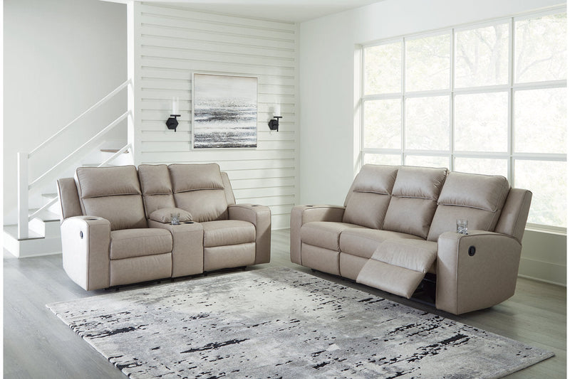 Lavenhorne Pebble Reclining Sofa, Loveseat and Recliner -  Ashley - Luna Furniture