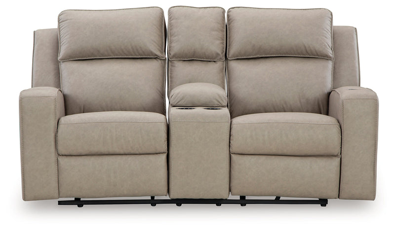 Lavenhorne Pebble Reclining Sofa and Loveseat from Ashley - Luna Furniture