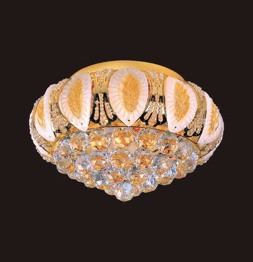 6685F16C  16''X8''LED  CHROME FLUSH MOUNT COLOR CHANGING WITH REMOTE - 210000002690