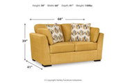 Keerwick  Sofa, Loveseat, Oversized Chair and Ottoman -  Ashley - Luna Furniture