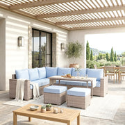 70000RBU-SC Outdoor Sectional Set - 70000RBU-SC