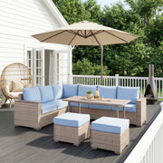 70000RBU-SC Outdoor Sectional Set - 70000RBU-SC