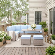 70000RBU-SC Outdoor Sectional Set - 70000RBU-SC