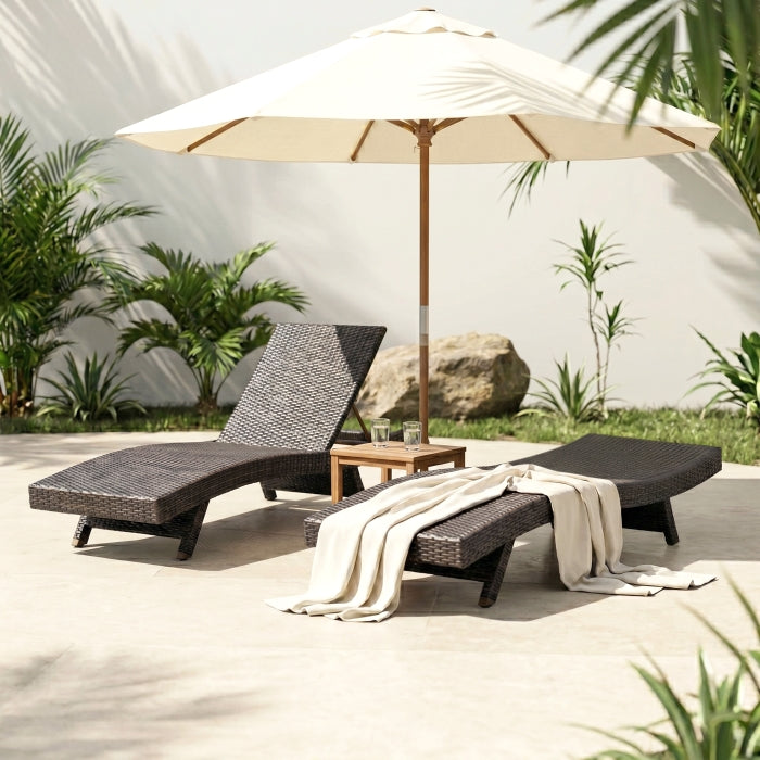 70001RES-5 Outdoor Chaise Lounger, Set of 2 - 70001RES-5