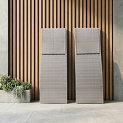 70001RGY-5 Outdoor Chaise Lounger, Set of 2 - 70001RGY-5