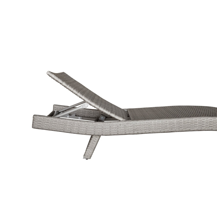 70001RGY-5 Outdoor Chaise Lounger, Set of 2 - 70001RGY-5