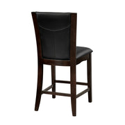 710-24 Counter Height Chair, Dark Brown Bi-Cast Vinyl, Set of 2 - 710-24
